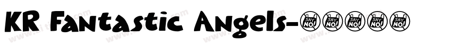 KR Fantastic Angels字体转换